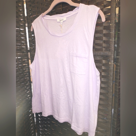 Splendid Tops - #003 XL NWT SPLENDID Lavender Sleeveless Top